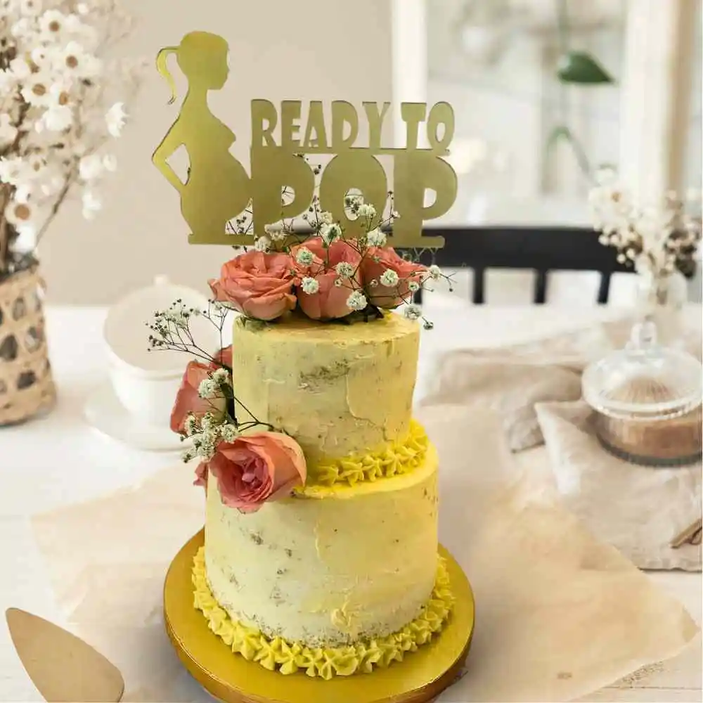 Ready to Pop Cake Topper